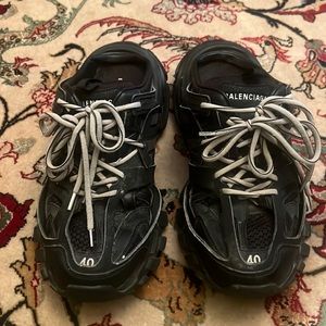 Balenciaga Triple S mule slip on - black - rare!